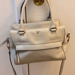 Kate Spade light stone leather crossbody purse